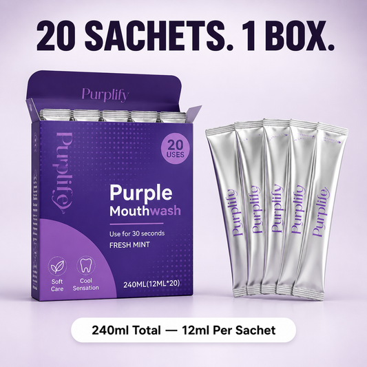 Purplify Whitening Mouthwash (20 Pack)